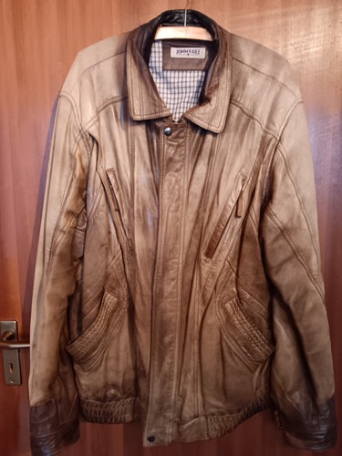 Vintage herren lederjacke - vintage,