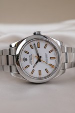Rolex Milgauss 116400  White Dial M-Series