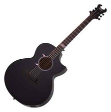 B-WARE Schecter Machine Gun Kelly Signature Akustik Gitarre Satin Black Jumbo