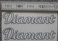 Aufkleberpaar,DIAMANT,Rahmen,Fahrrad,Radsport,Oldtimer,DDR,Ostalgie