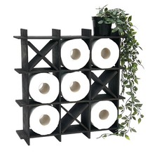 Toilettenpapierhalter Schwarz