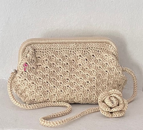 Häkeltasche clutch bag - häkeltasche,,