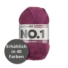 MyBoshi No.1 Wolle-50g in 40 Farben-Häkelmützen (7,50 EUR/100 g)