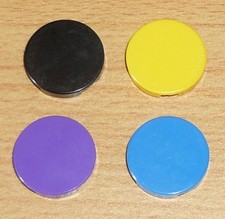 Lego 4 Round Tiles 2x2 (4