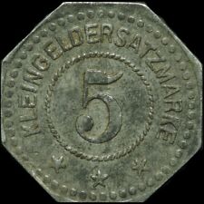 NOTGELD: 5 Pfennig, achteckig