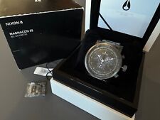Nixon THE Magnacon SS, All Gunmetal, Swiss Made !! ELITE !! 5130 51-30 player