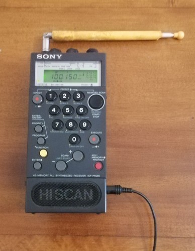 Radio sony icf pro80 for - radio, icf-pro80