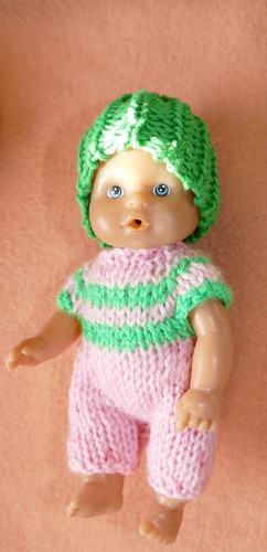 Puppenanzug mütze overall - ,