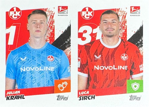 Topps bundesliga sticker 26 - topps, 25/26