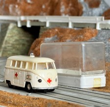 Faller AMS VW Bully T1 , Krankenwagen,  5774,  läuft gut Blaulicht ok OVP Top