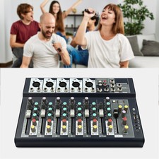 7-Kanal Sound-Mixer Mischpult