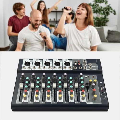 Kanal sound mixer - 7-kanal, sound-mixer