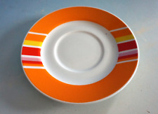 Vintage Domestic Stripes Untertasse für Kaffeetasse groß Pop Panton (F025-021)