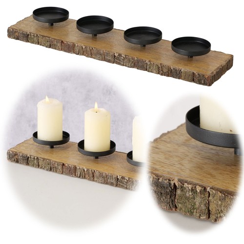 Exklusive kerzenschale holz - kerzenschale,