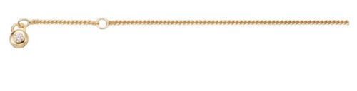 Frauen fußkette echt gold - fußkette,
