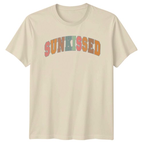 Sun kissed shirt retro - kissed, t-shirt