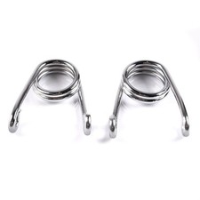 Federn Haarnadel Hairpin für Bobber Solo Sitz 2,5" chrom gebraucht
