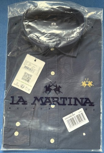 Martina langarm hemd - /, navy