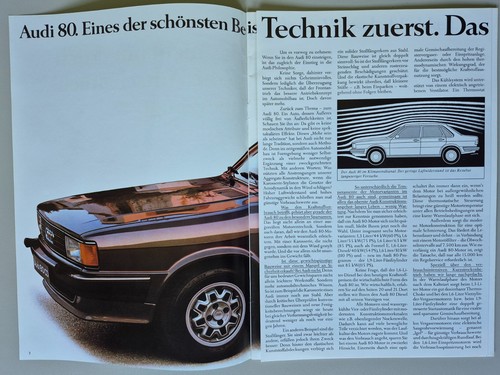 28seitiger prospekt audi 80 - prospekt,