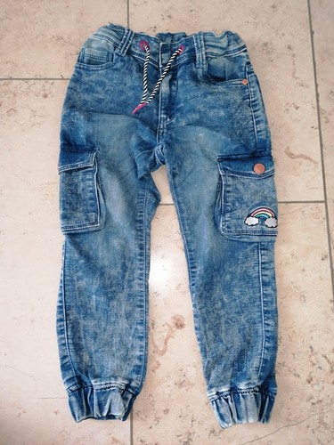 Hose mädchen 104 blau - hose,