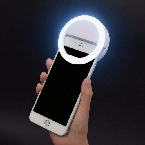 Tragbares led selfie licht mit - tragbares,
