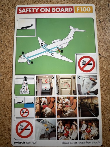 Swissair f100 safety - f100,