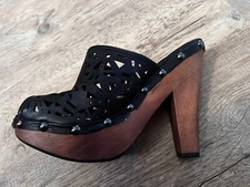 Buffalo Plateau Vintage Sandalen Clogs Gr. 37,  Rarität