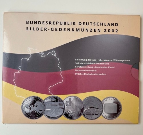 Euro silber gedenkmünzen - 10,