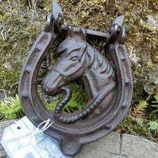 Türklopfer Pferd Hufeisen