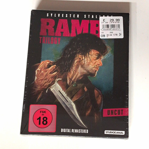 Studiocanal rambo trilogy - rambo,
