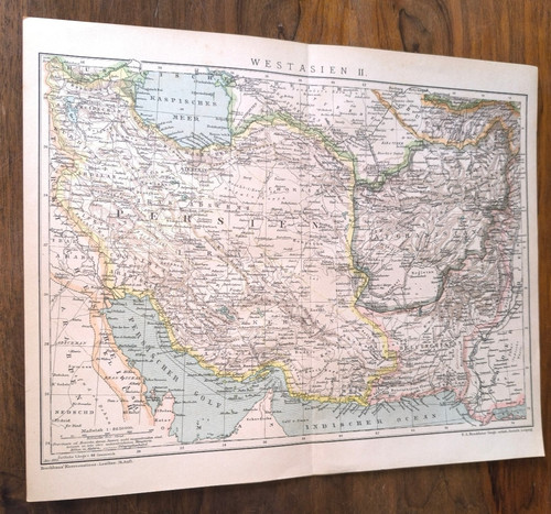 Historische landkarte 1893 - historische,