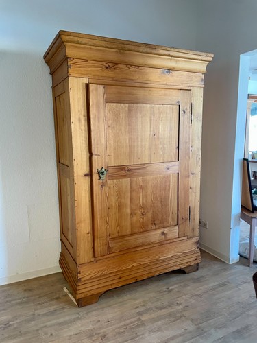 Antiker weichholzschrank - antiker,