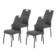 4er-Set Polsterstühle -