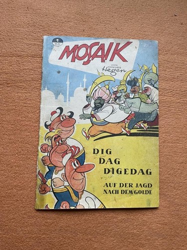 Mosaik heft auf der - 1, jagd