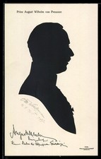 Künstler prinz august - künstler-ak,