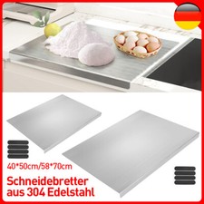 Schneidbretter Extra Large Edelstahl Schneidebrett Backbrett For Küche Gemüse
