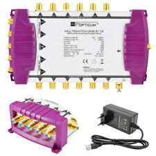 Multischalter 5/12 OPTICUM Digital SAT Multiswitch HDTV Verteiler 4K HD Schalter