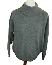 HERREN BORSALINO 63% ALPAKA  ROLLKRAGEN NORWEGER  PULLOVER  eher GR L / 54