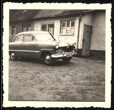 Fotografie Boertzel, Winnweiler, Auto Ford Taunus Weltkugel 