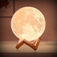 LED 3D Mond Lampe Nachtlicht