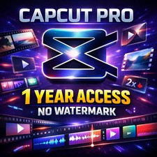 CapCut Pro 12 Months Premium