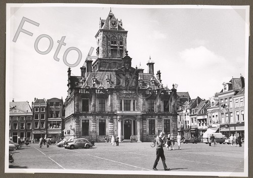 Foto niederlande delft markt - foto,