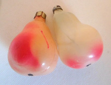 Alter Christbaumschmuck Birne matt selten