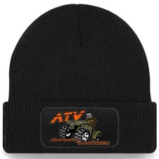 ATV Quad Racing Treffen Logo Beanie Kopfbedeckung Mütze Wintermütze Fan Typen 51