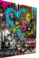 Pop Art Leinwand Kunst Art