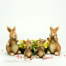 4 Sorten Keramik Hasen Ostern
