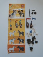 LEGO 6021 Jousting Knights Ritterturnier mit Anleitung 1984 fast komplett