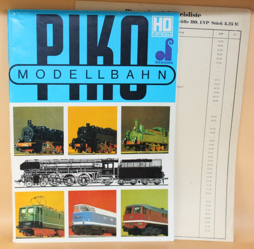 Piko eisenbahn katalog 1978 - katalog,