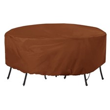 Gartenm?bel Abdeckung mit verbesserter Abdichtung und Windbest?ndigkeit