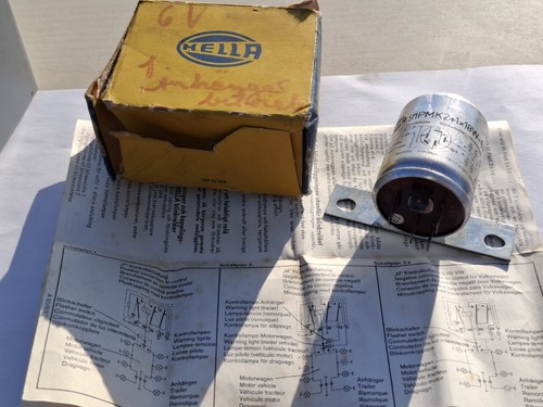 Nos hella relais - 6v, pmk